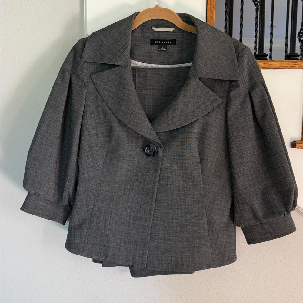 Periphery Gray Pant Suit
